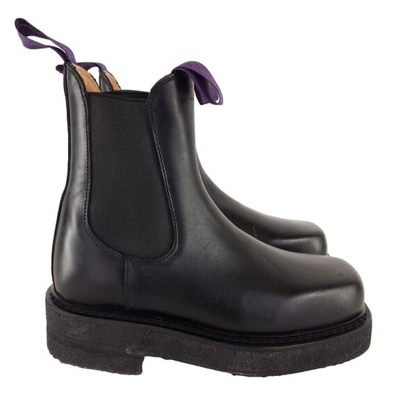 Eytys Ortega Leather Chelsea Boots 36 US 5.5 Womens Black - Picture 5 of 13